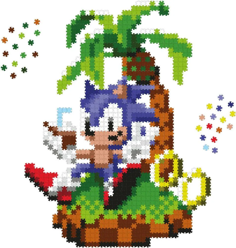 SONIC ET ANNEAUX - JIXELZ REMIX ILE 1250 PIECES