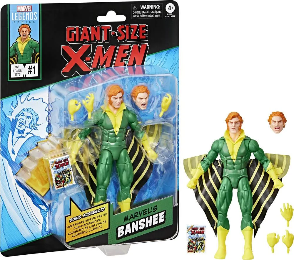 MARVEL LEGENDS MINI COMICS BANSHEE