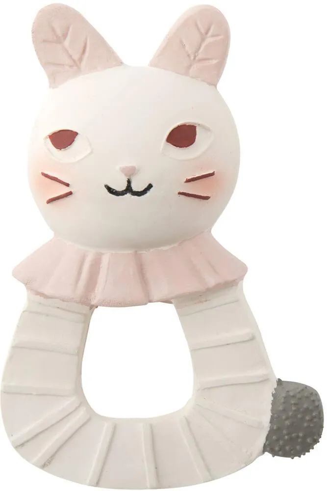 ANNEAU DE DENTITION CAOUTCHOUC LAPIN APRES LA PLUIE