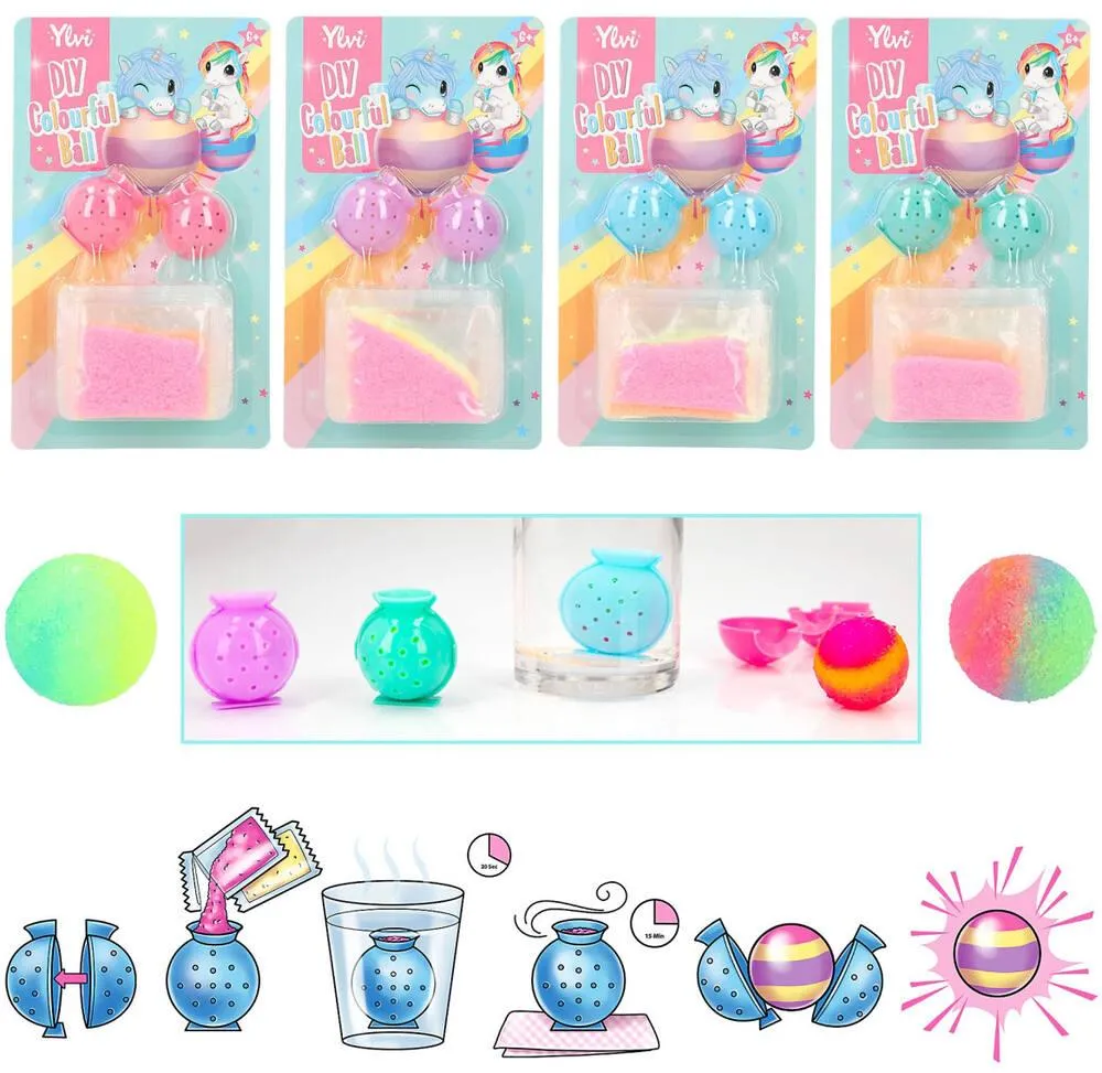 YLVI DIY BALLE COLOREE
