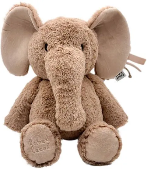LABEL LABEL - PELUCHE - ELEPHANT ELLY L - NOUGAT