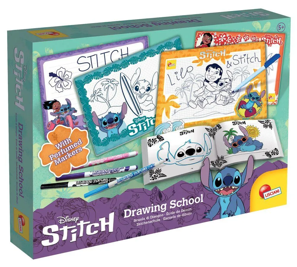STITCH -ECOLE DE DESSINS + FEUTRES PARFUMES