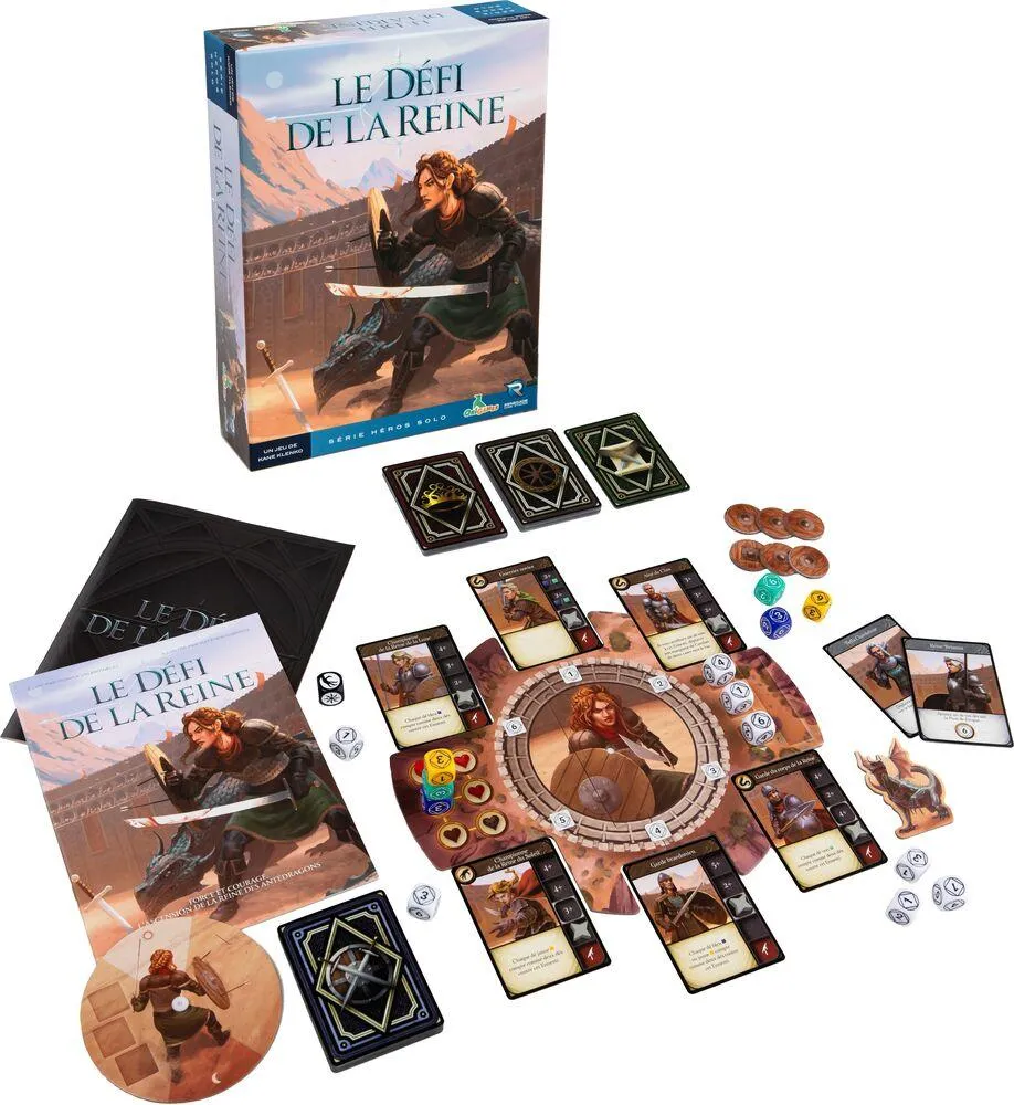 LE DEFI DE LA REINE - SERIE HEROS SOLO