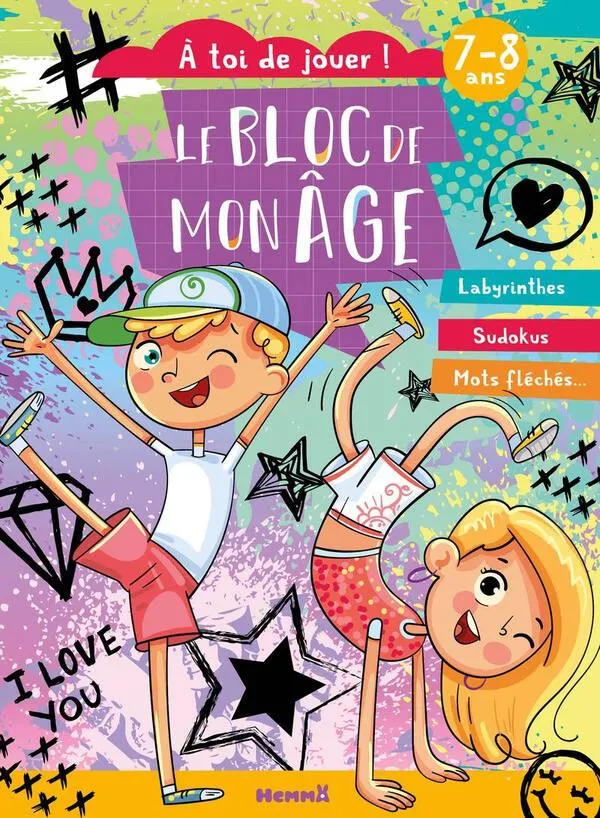 LE BLOC DE MON AGE 7-8 ANS - A TOI DE JOUER ! GARCON-FILLE DANSE