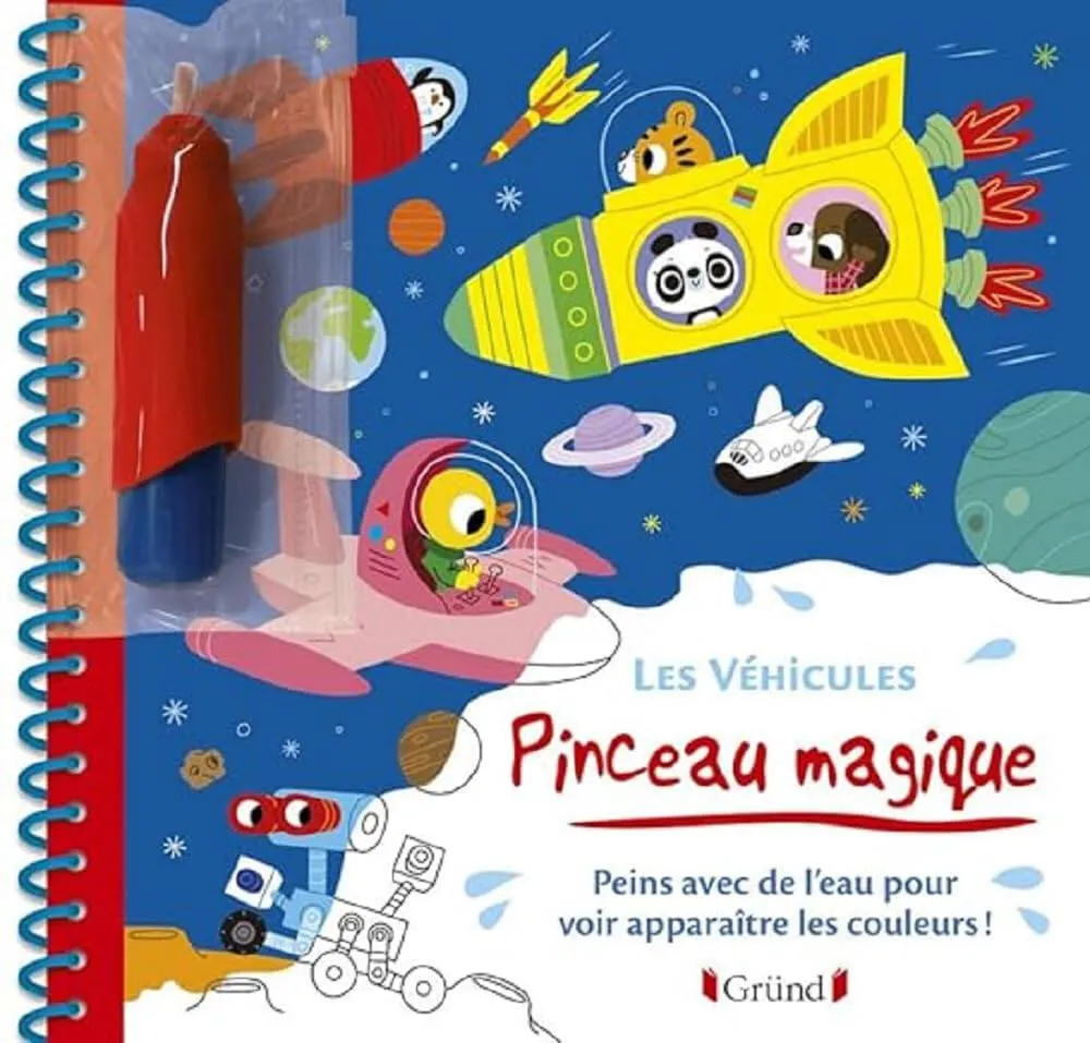 PINCEAU MAGIQUE - LES VEHICULE