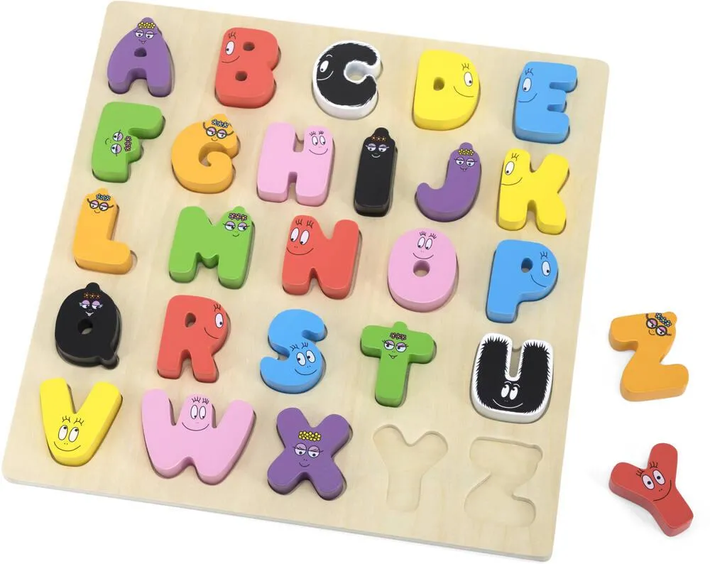 LABEL LABEL - BARBAPAPA ALPHABET