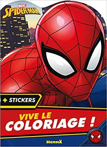 MARVEL - SPIDER -MAN - VIVE LE COLORIAGE - HEMMA