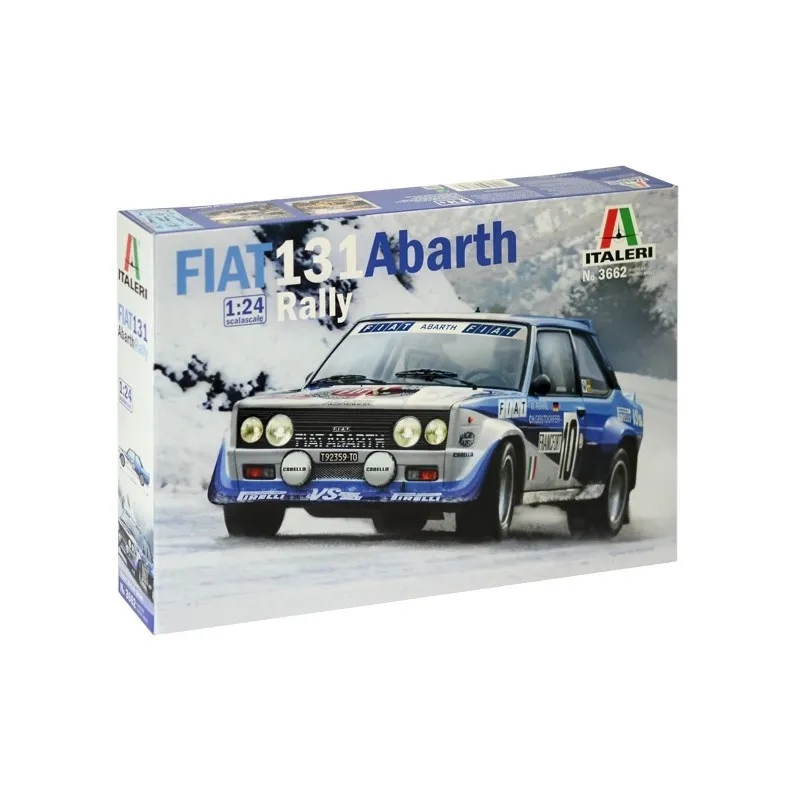 Fiat 131 Abarth rally. ITALERI 3662