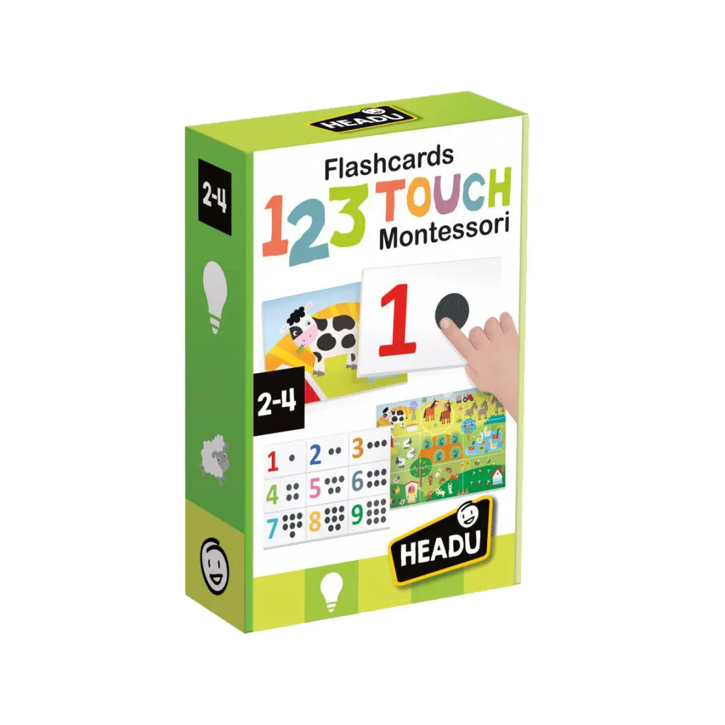 Flashcards 123 Touch Montessori
