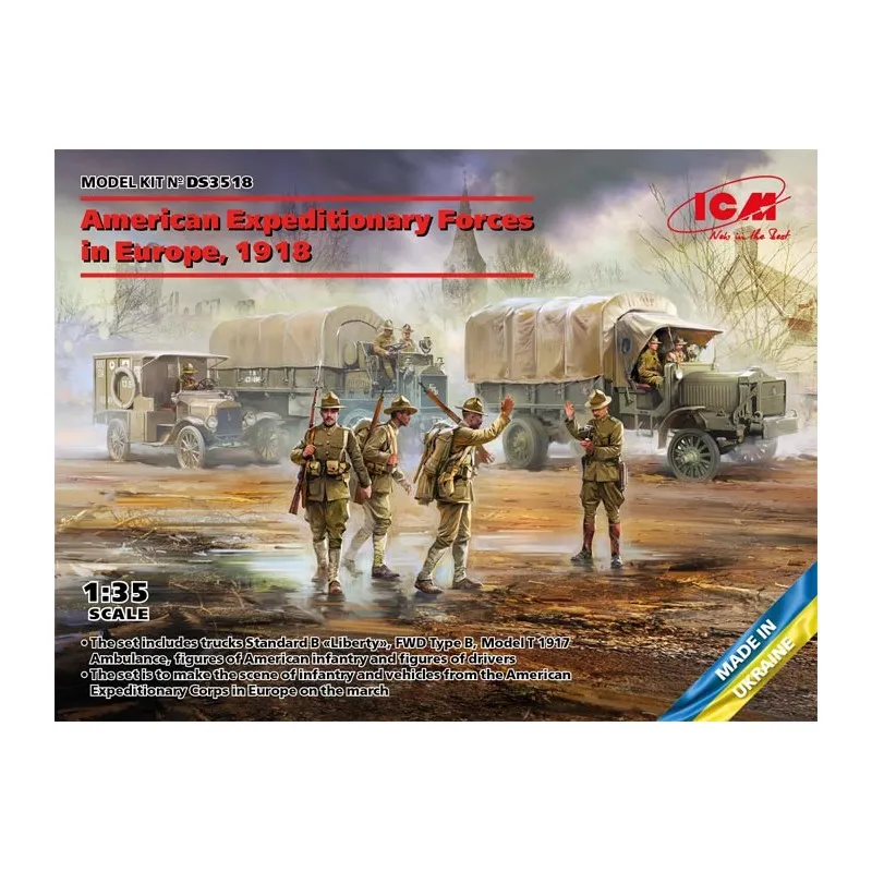 forces expéditionnaires américaines. ITALERI DS3518