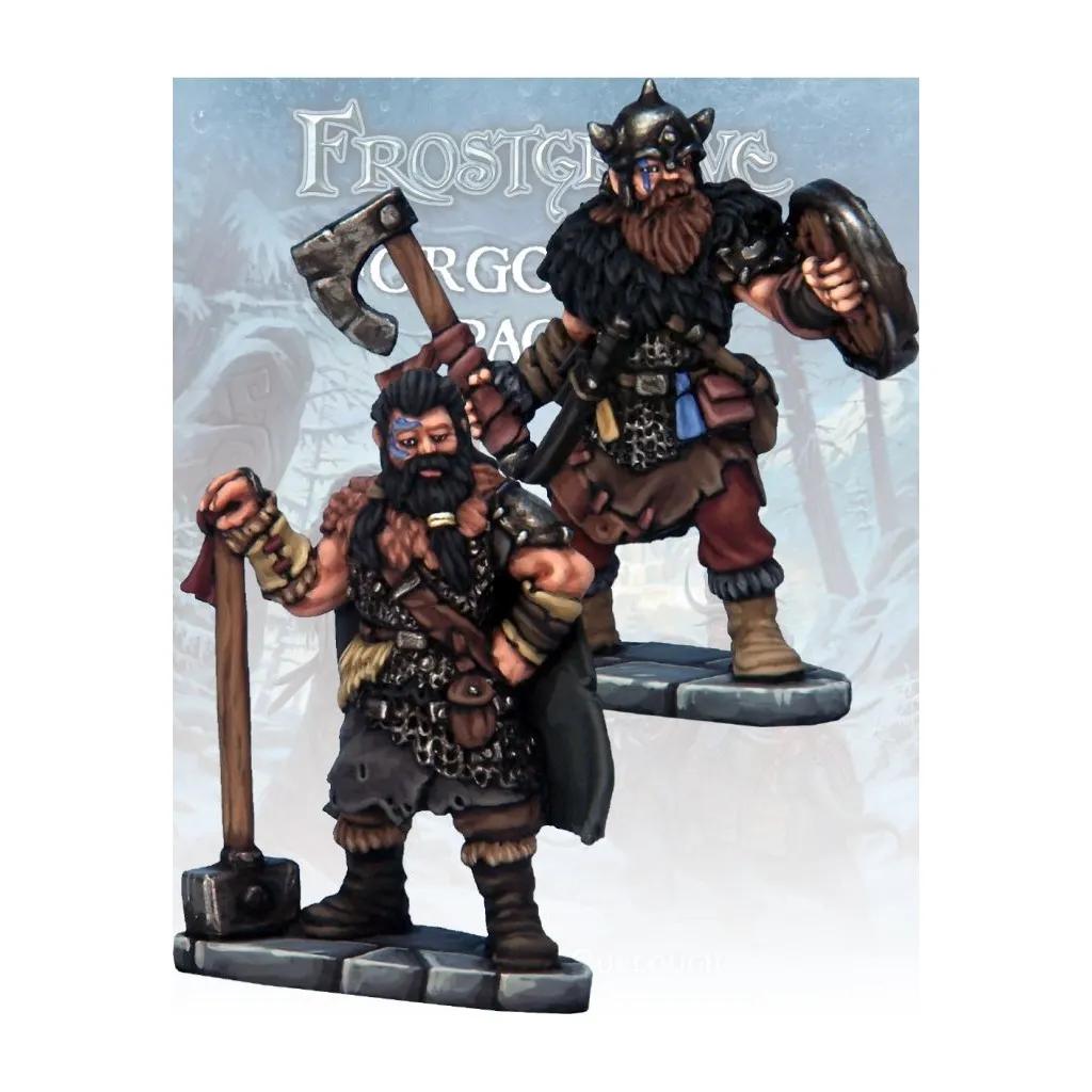 Frostgrave - Chevalier et Templier Barbares