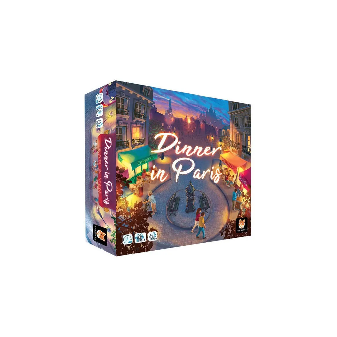 Dinner in Paris - Jeux de société - Funnyfox