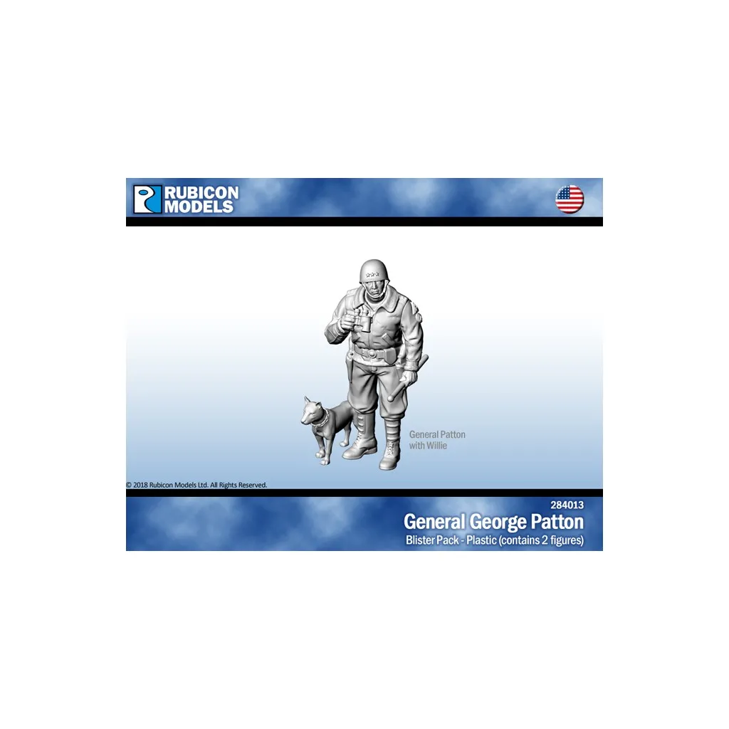 General George Patton with Willie