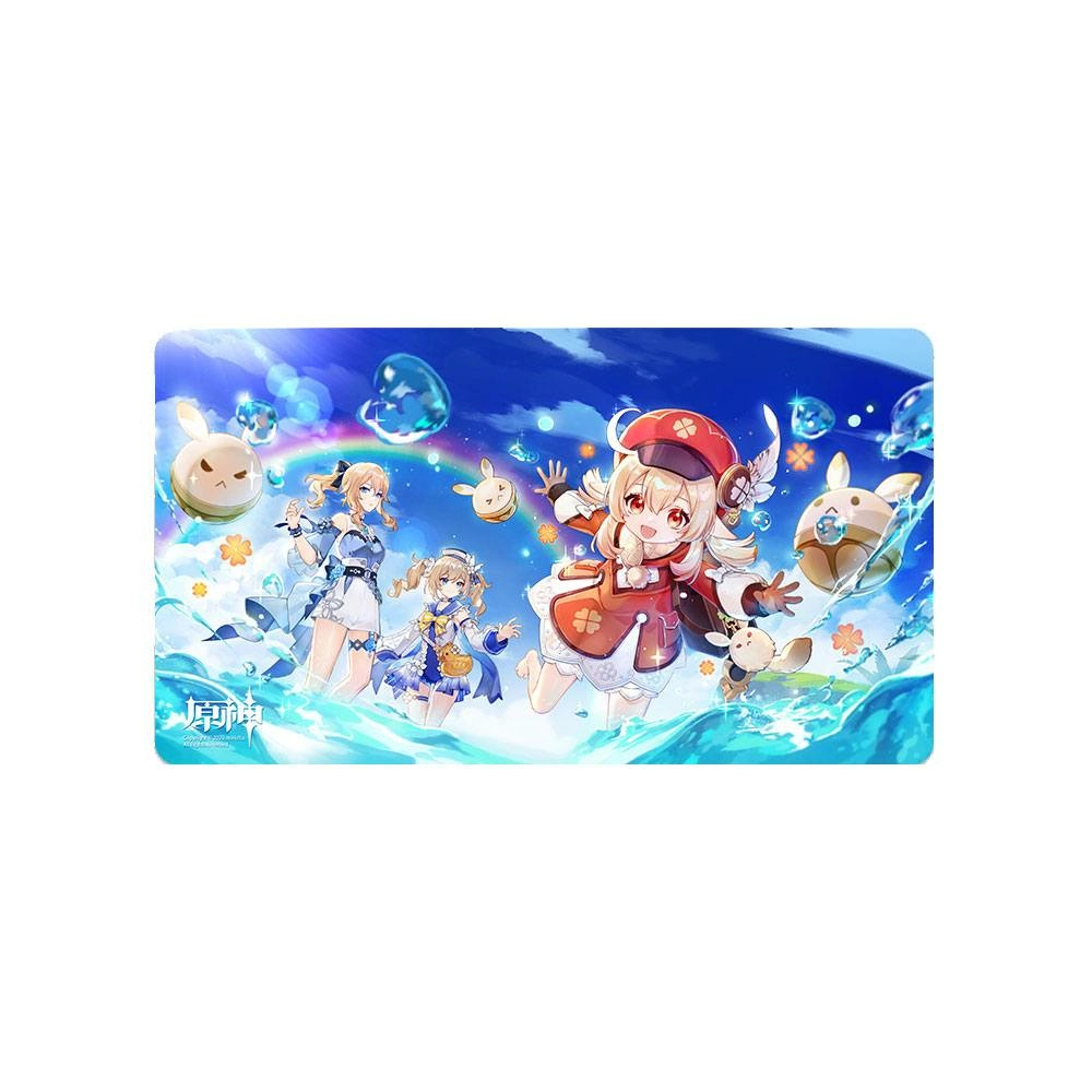Genshin impact tapis de souris midsummer island adventure 70 x 40 cm