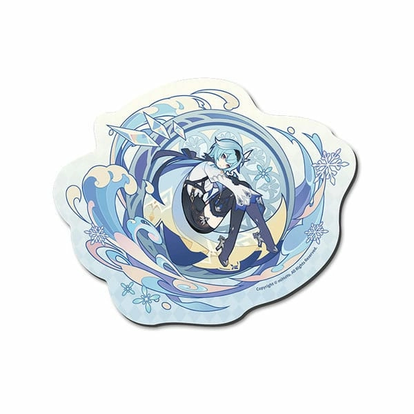 Genshin impact tapis de souris windblume's breath series eula 25 cm