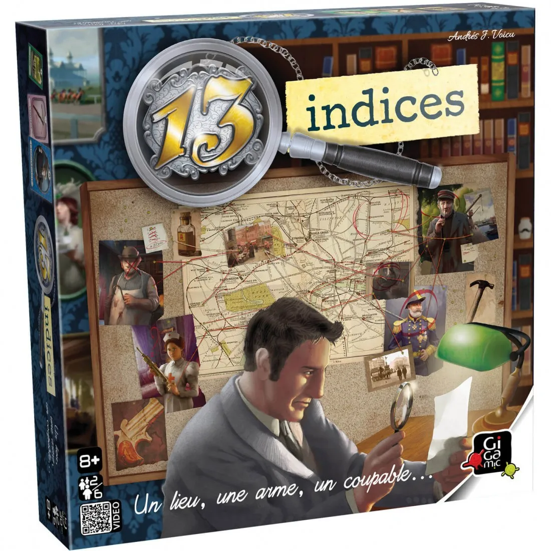 13 Indices - Jeu de société - Gigamic