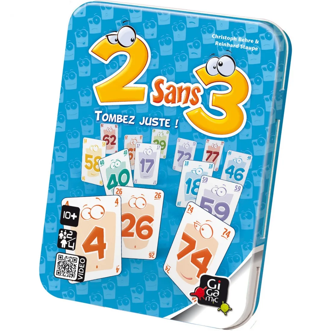 2 sans 3 - jeu de carte de stratégie - Gigamic