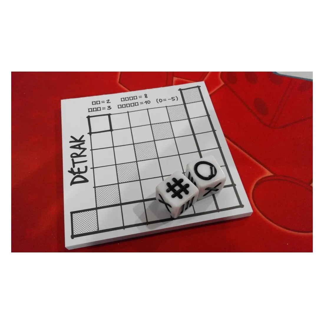 Détrak: Bloc de Score - Jeux de société - Gigamic