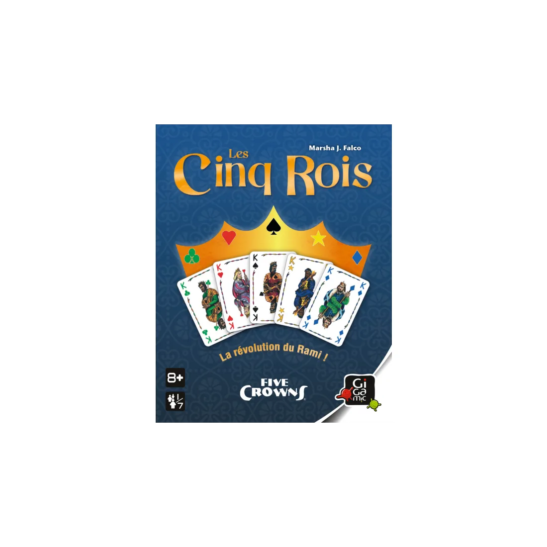 Les Cinq Rois - Jeu de Cartes - Esprit Jeu - Gigamic