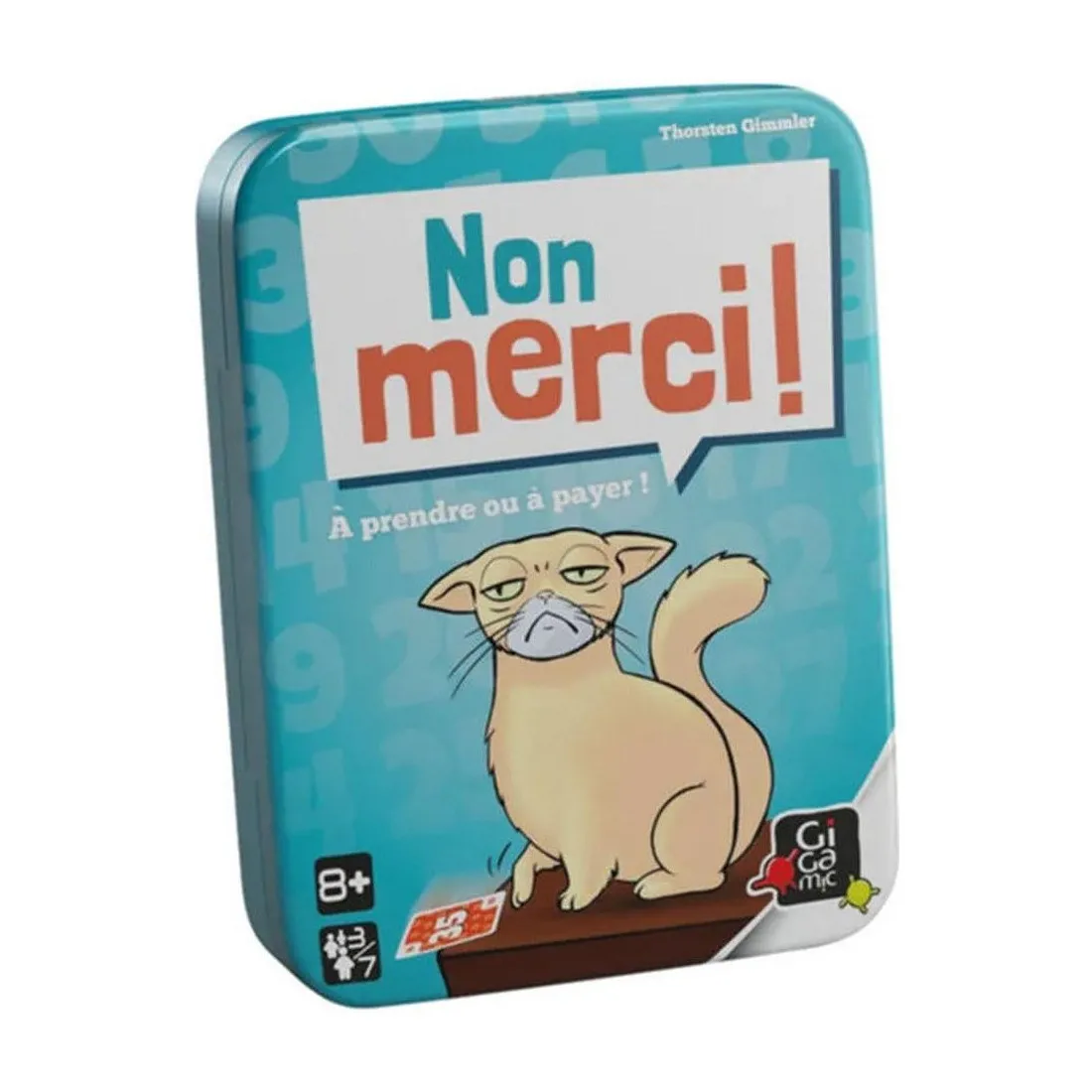 Non merci - jeu de cartes - Gigamic
