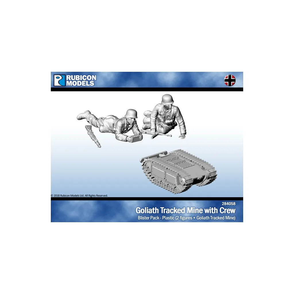 Goliath Tracked Mine with Crew