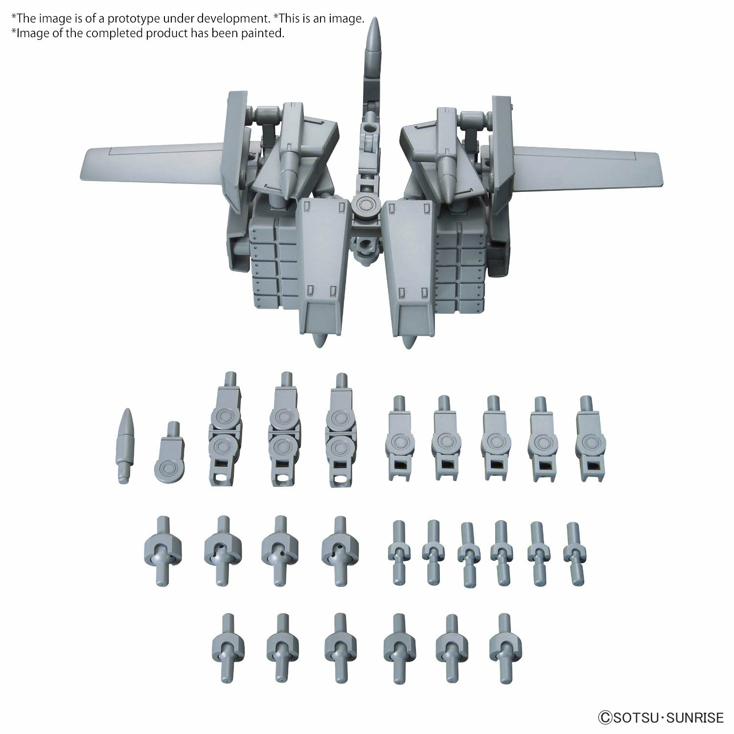 Gundam - option parts set gunpla 08 (ballden arm arms) - model kit