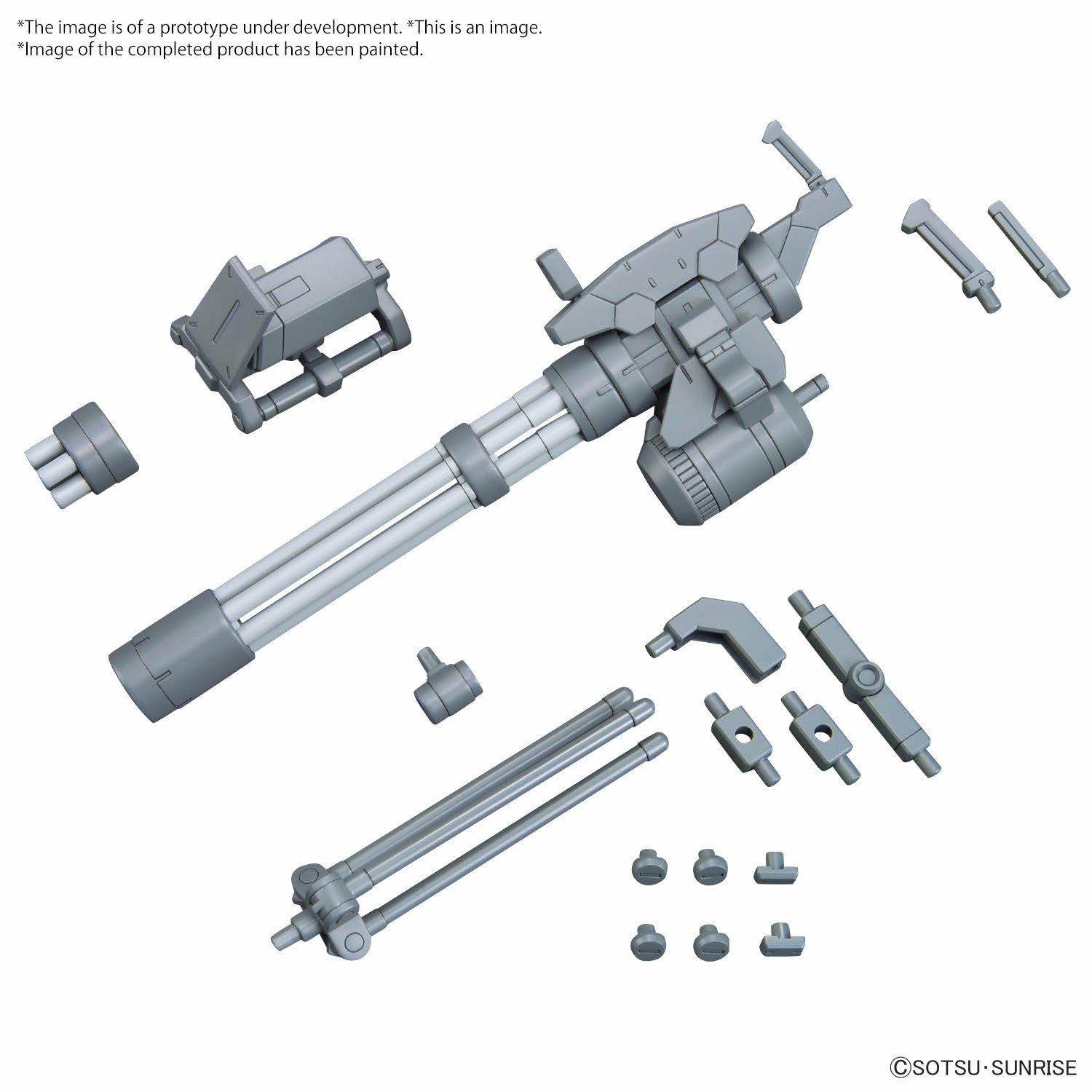 Gundam - option parts set gunpla 09 (giant gatling) - model kit