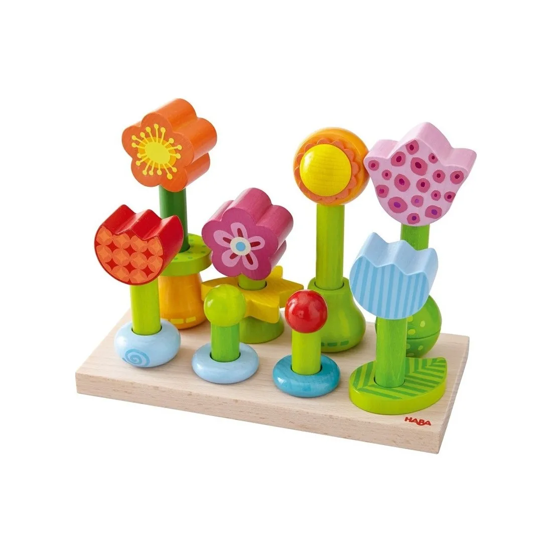 Jeu à Enficher - Jardin de fleurs