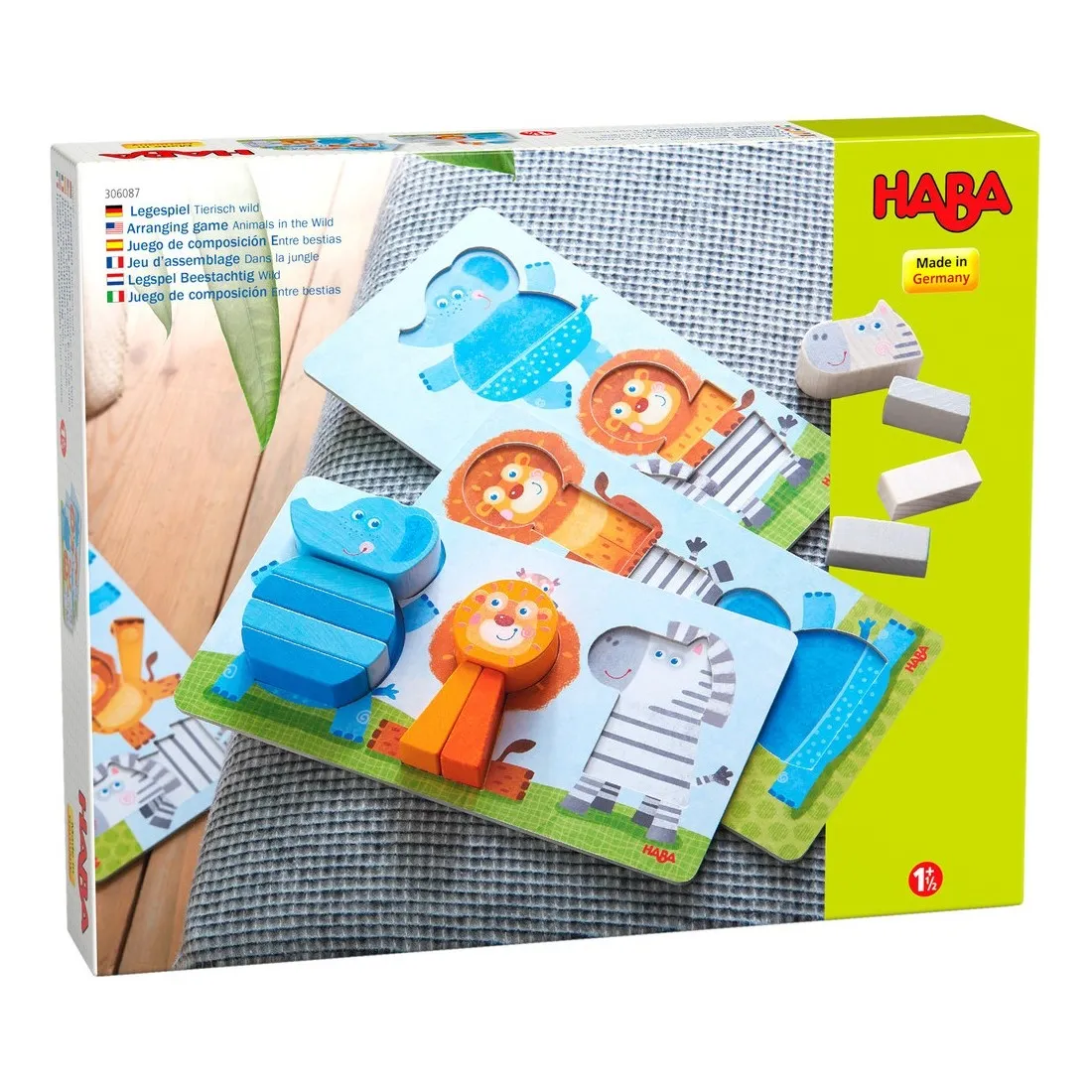 Jeu d'assemblage Dans la jungle