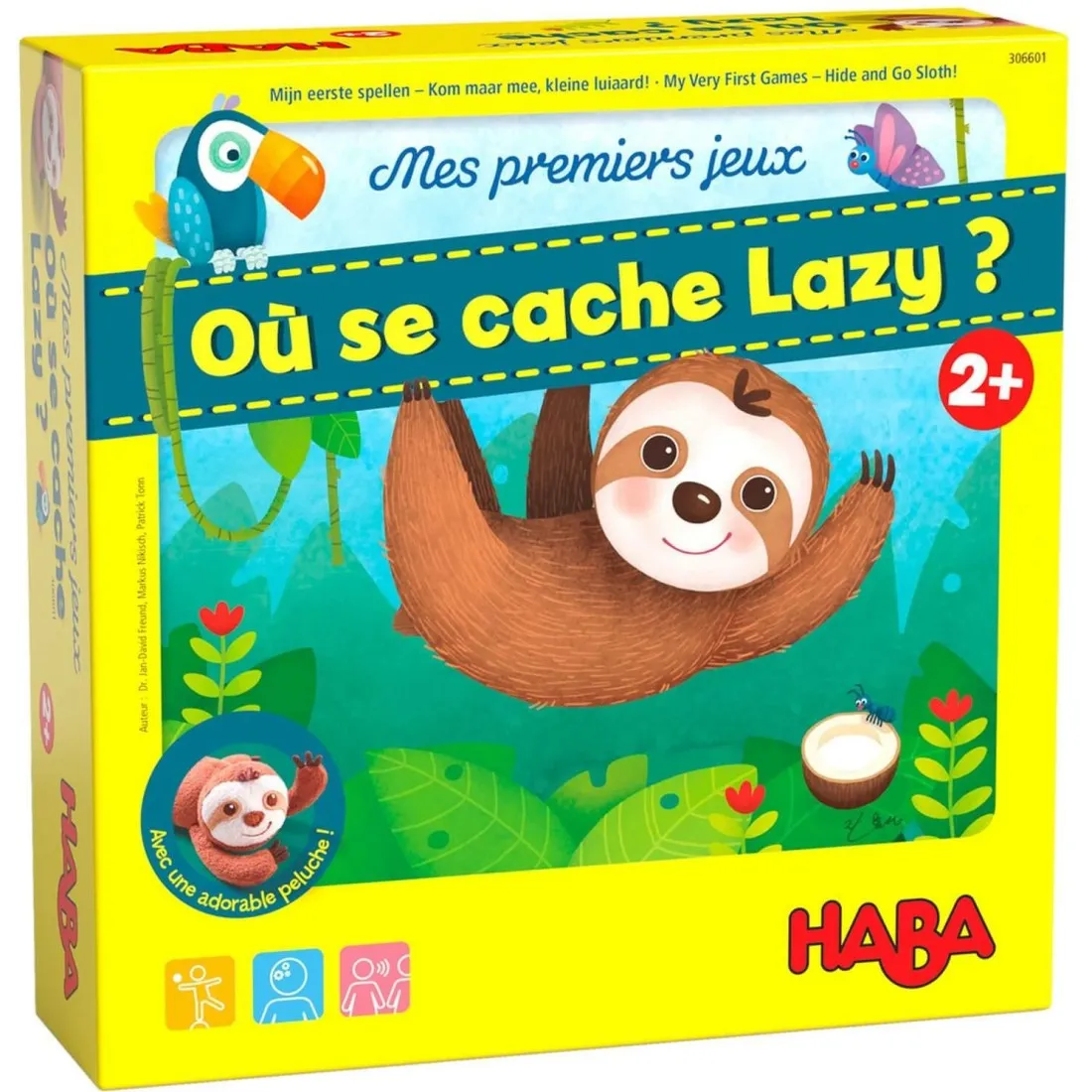Mes premiers jeux - Où se cache Lazy?