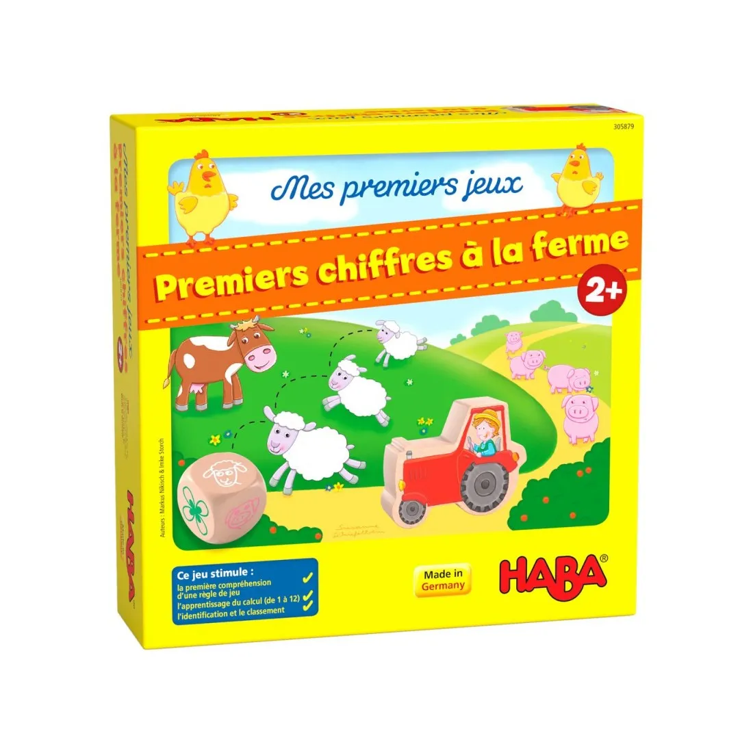 Mes premiers jeux - Premiers chiffres à la ferme