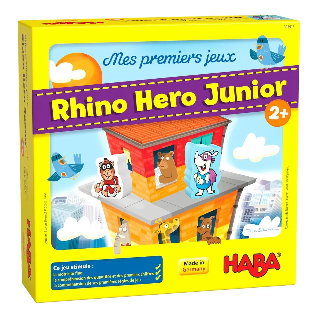 Mes premiers jeux - Rhino Hero Junior