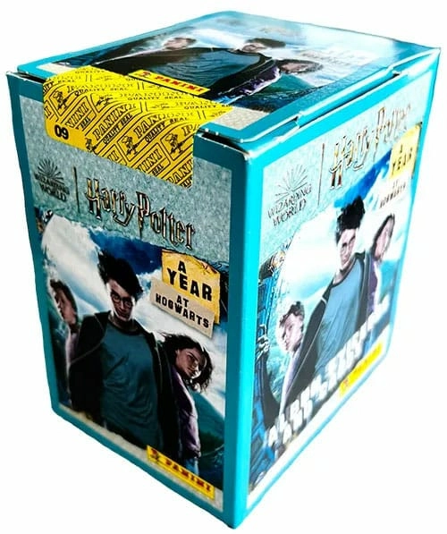 Harry potter - a year in hogwarts sticker & card collection présentoir boosters (36)