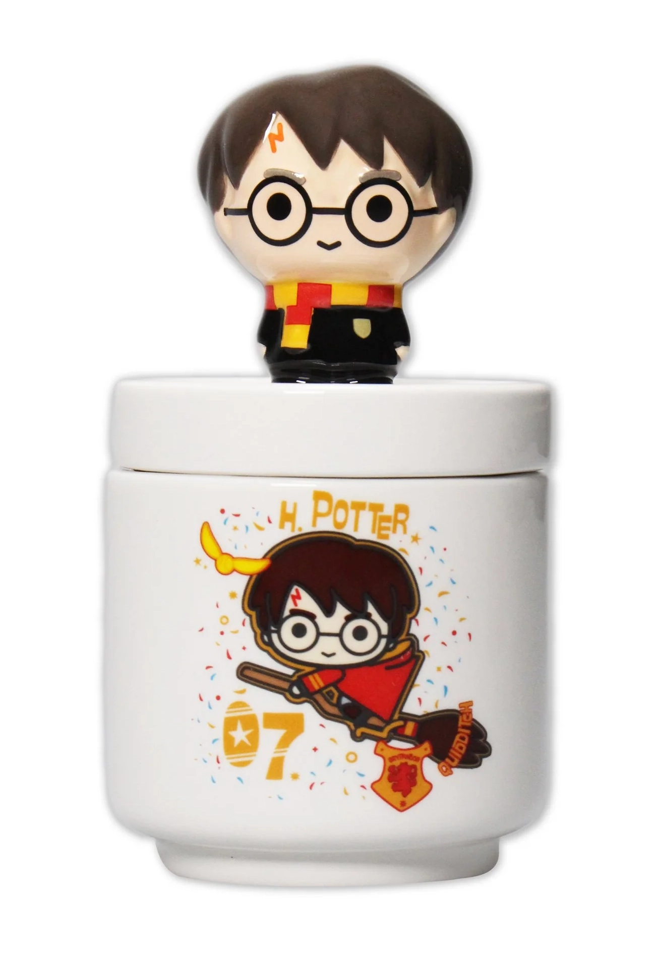 Harry potter - boîte de rangement de collection en céramique harry kawaii