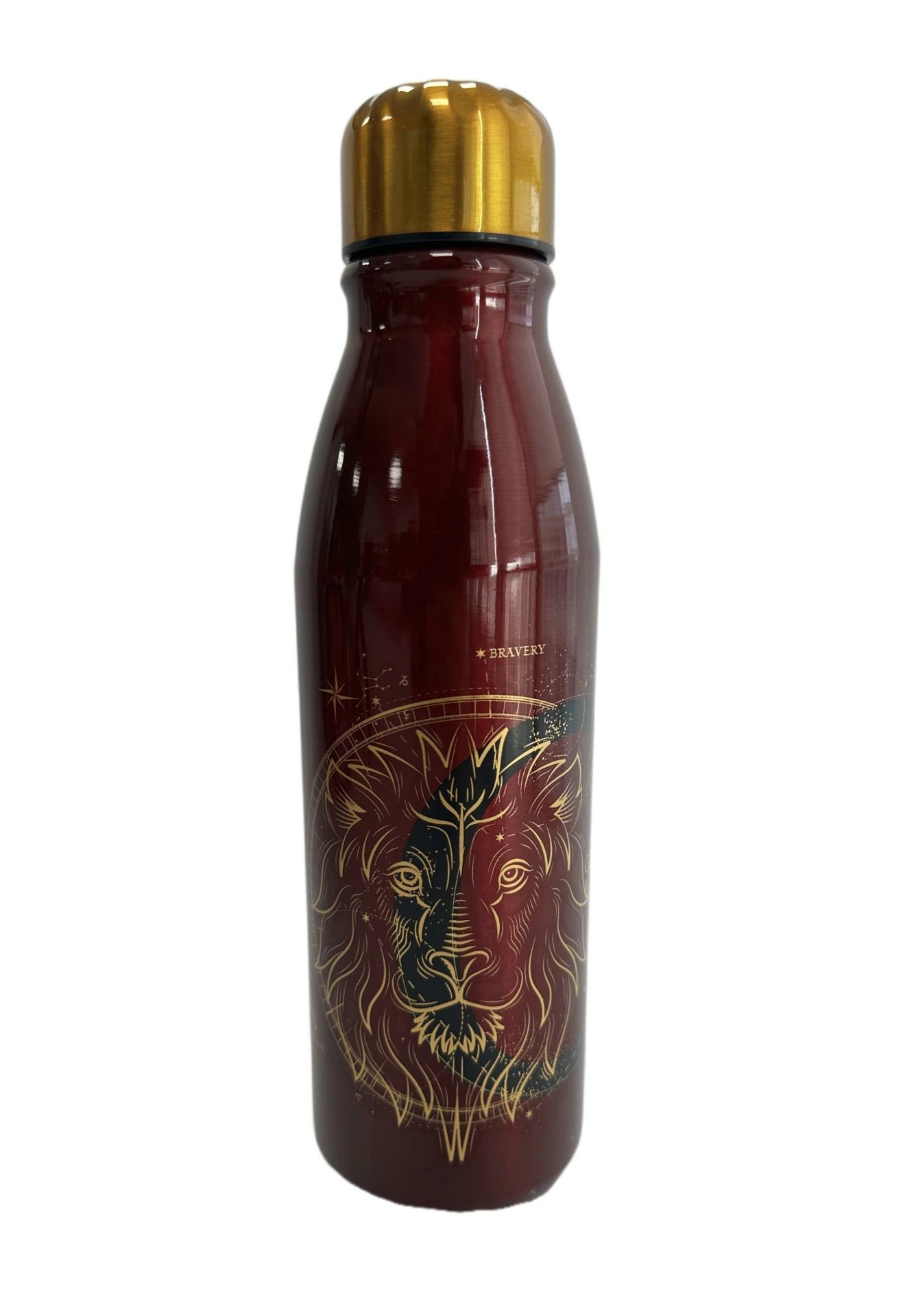 Harry potter - bouteille d'eau en métal lion de gryffondor 500ml