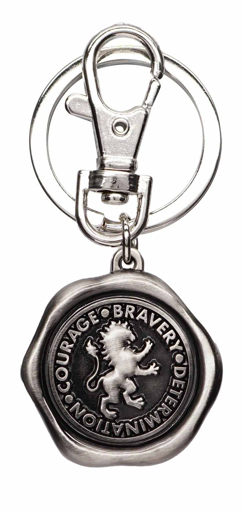 Harry potter - gryffondor - porte-clés en étain