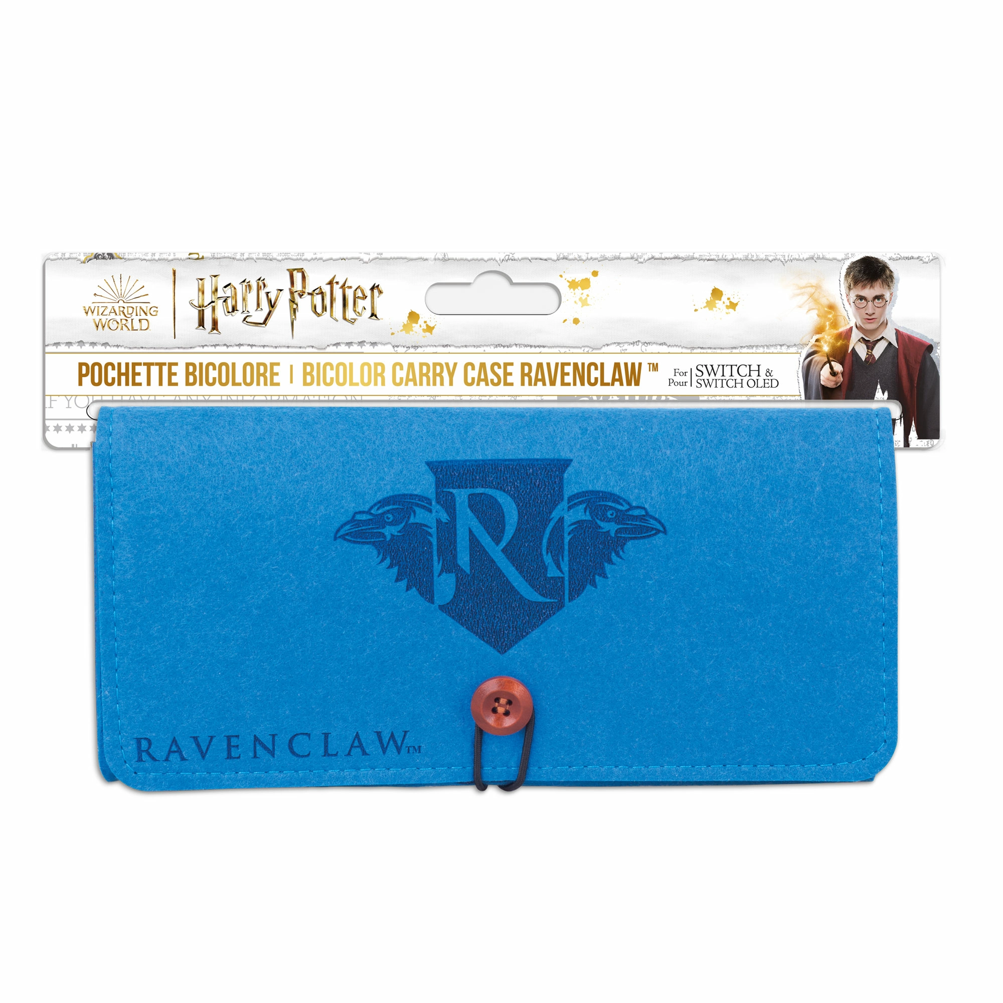 Harry potter - pochette feutrine pour switch serdaigle