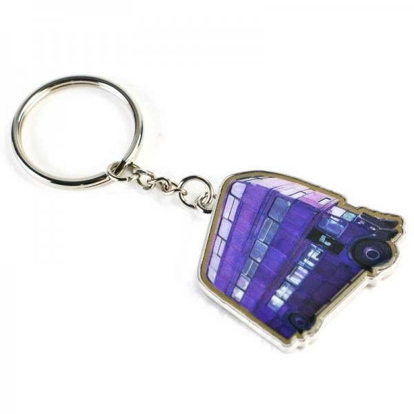 Harry potter - porte-clés métallique magicobus