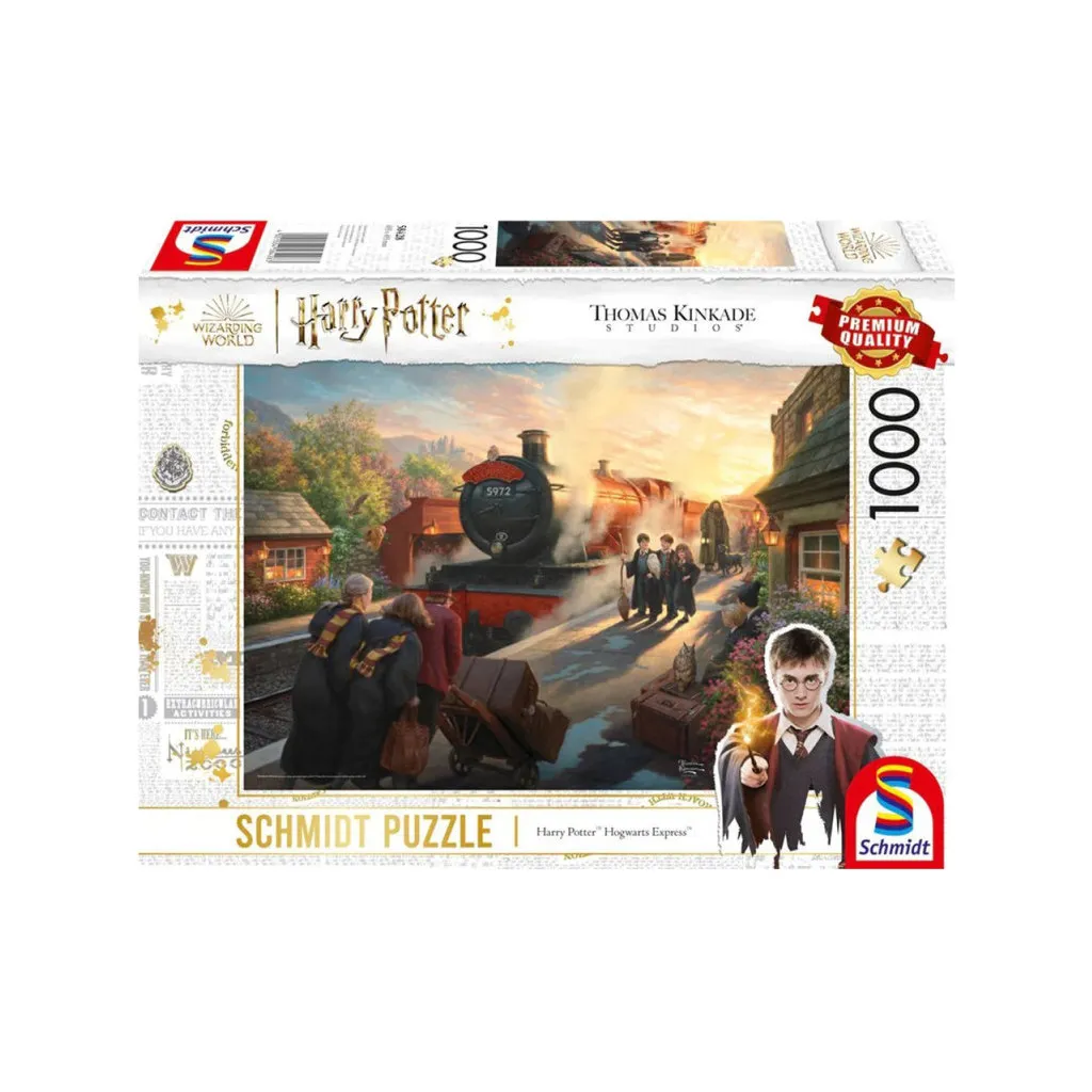 Harry Potter - Puzzle Kinkade - Poudlard Express - 1000 pièces