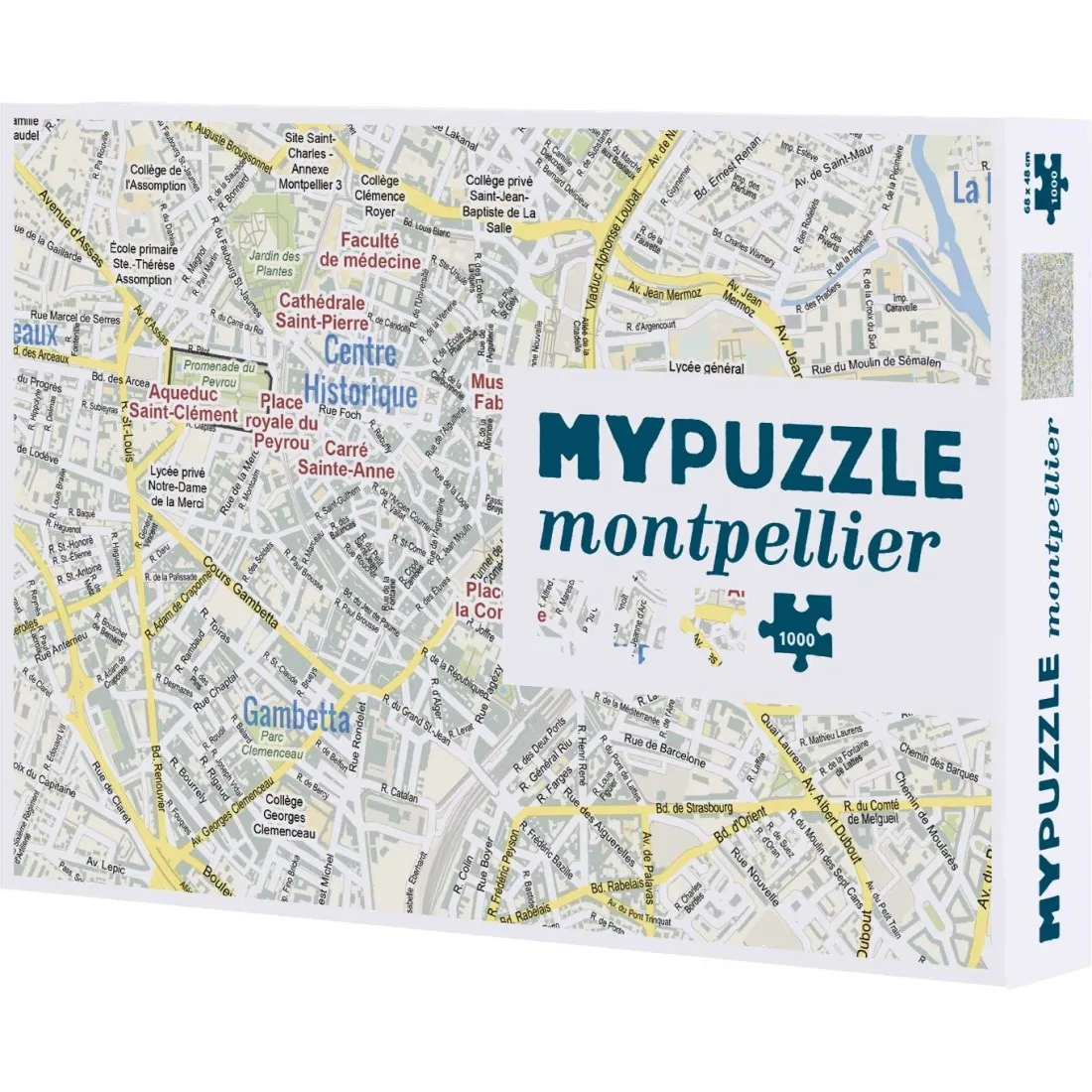 My puzzle Montpellier 1000 pièces