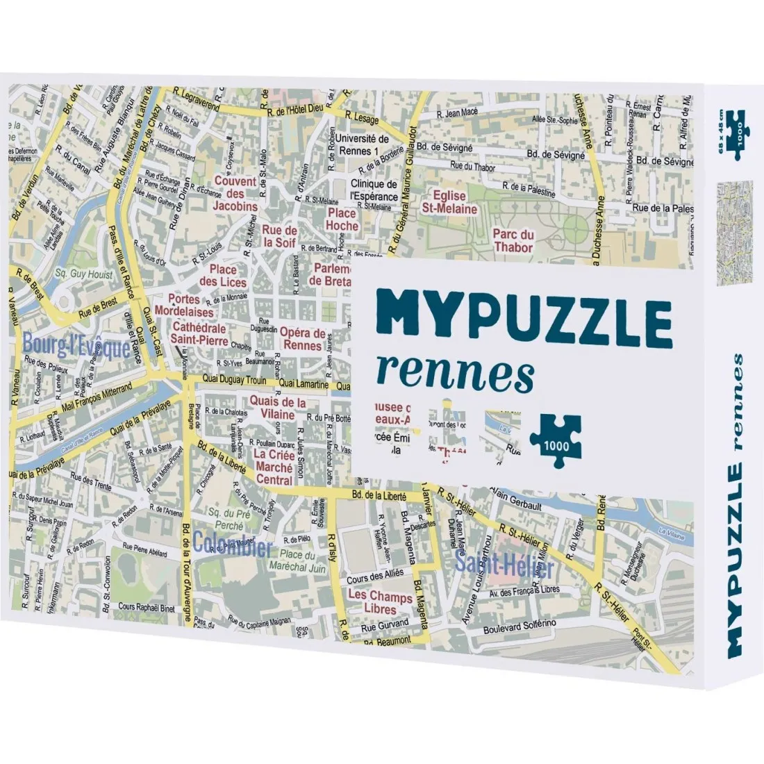 My puzzle Rennes 1000 pièces