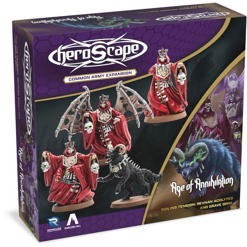 Heroscape: Revnan Acolytes & Grave Grim Common Army Expansion