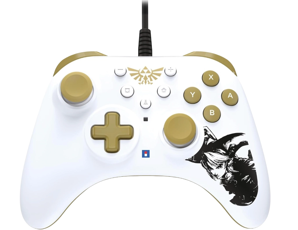 Hori manette fil zelda turbo switch
