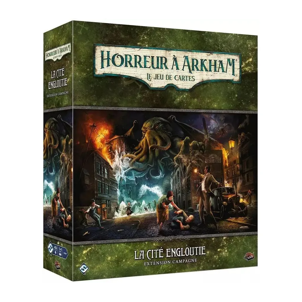 Horreur à Arkham : Le Jeu de Cartes - La Cité Engloutie (Campagne)