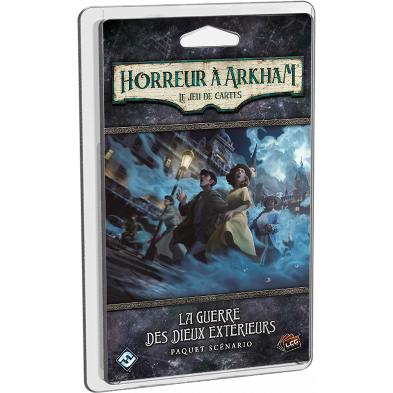 Horreur à Arkham JCE Guerre Dieux Extérieurs - Jeu de cartes évolutif