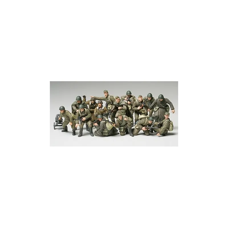 Infanterie et chars russes. TAMIYA 32521