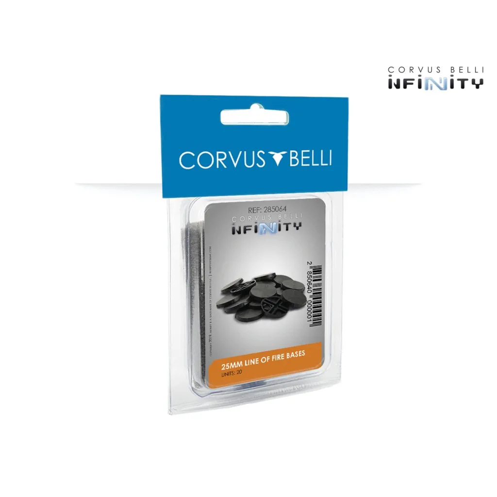 Infinity - 25mm Line of Fire Bases (20)