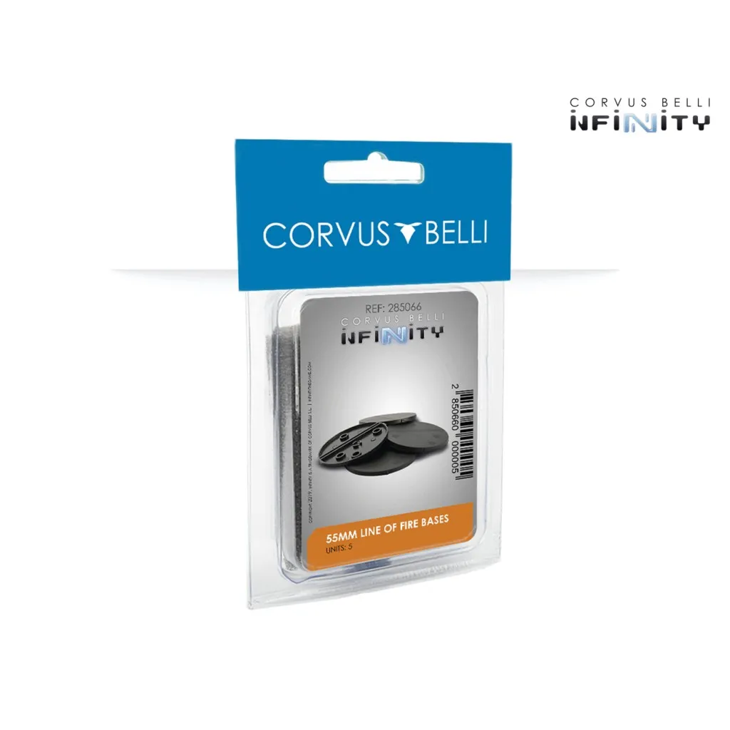 Infinity - 55mm Line of Fire Bases (5)