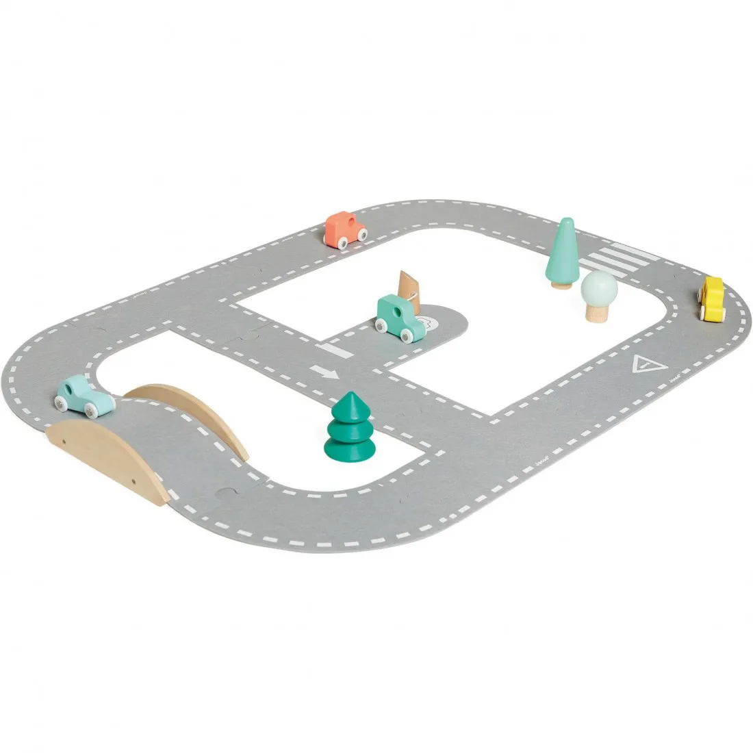 Circuit bébé - Véhicules bois enfant 2 ans - Janod