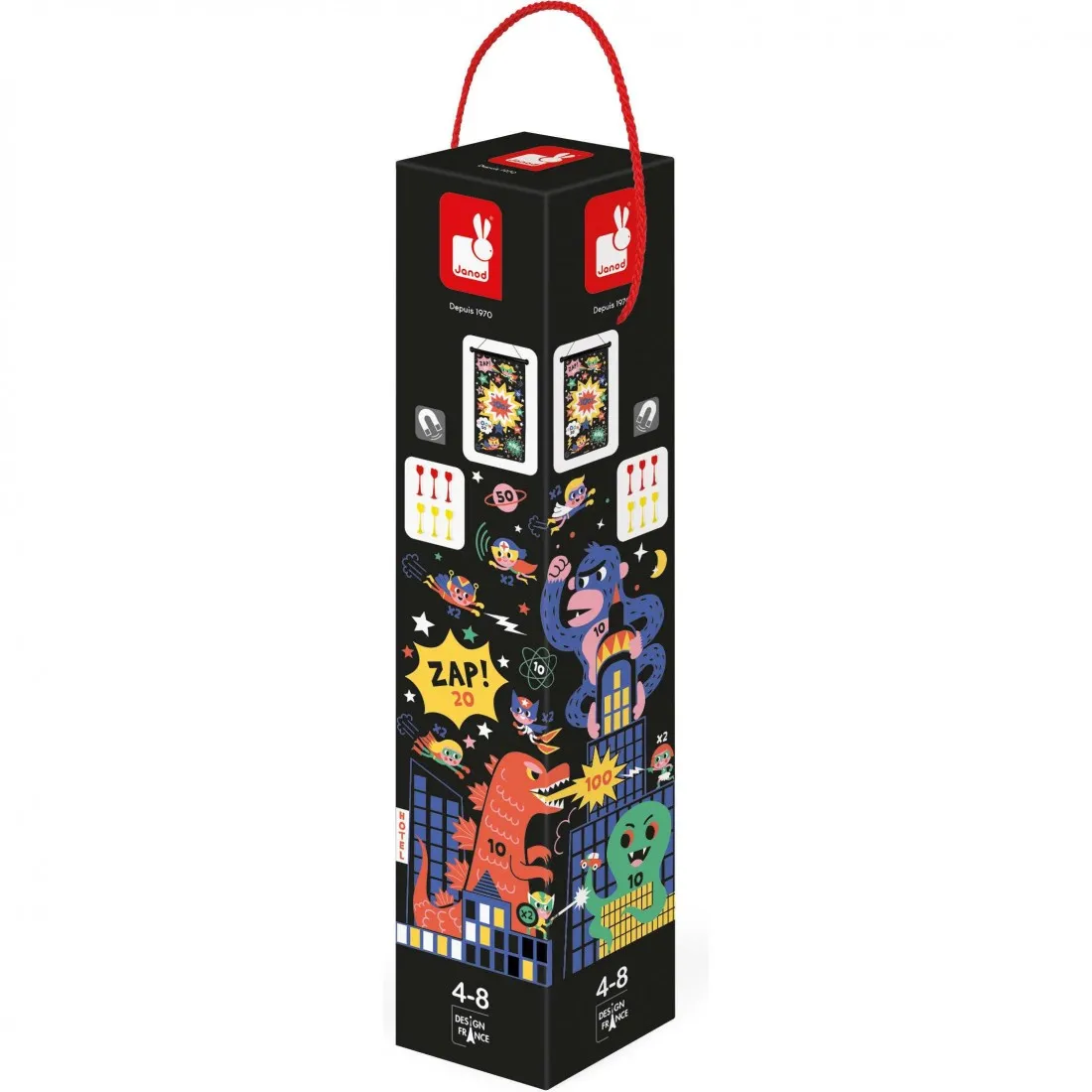 Jeu de fléchettes magnétiques Super-héros - Janod